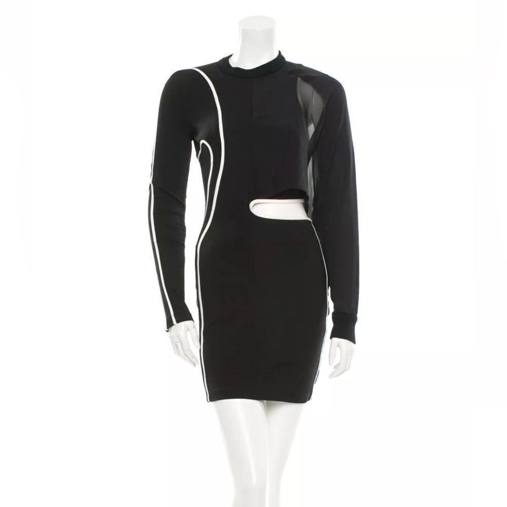 Alexander Wang sport chic cut out mini dress, US2
